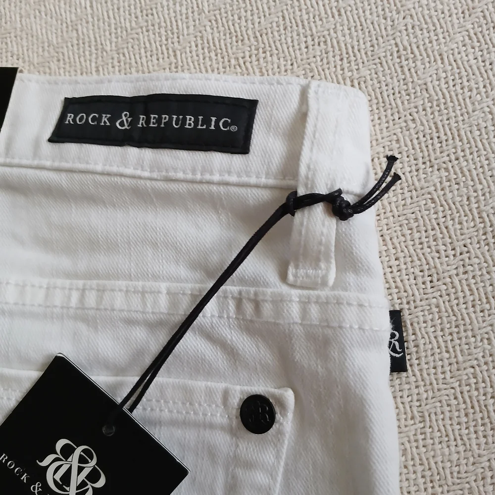 rock & republic ♡ 2 timer carnivale jeans 12 y3k streetwear biker indie tuxedo